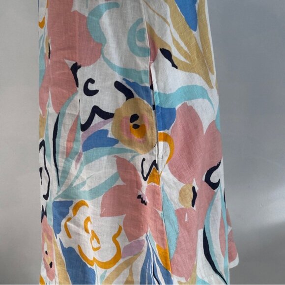 Rachel Zoe 100 Linen Trapeze Dress - Picture 10 of 14